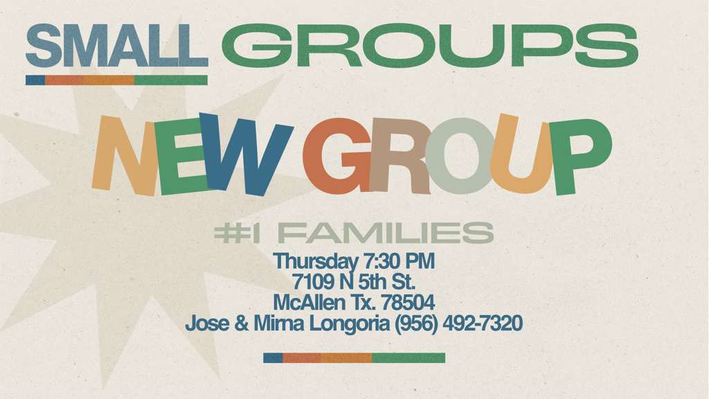 Families Small Group